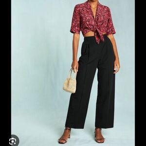 Rouje Jeje pants in cotton / linen